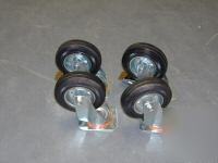 Castors - 4 x 4