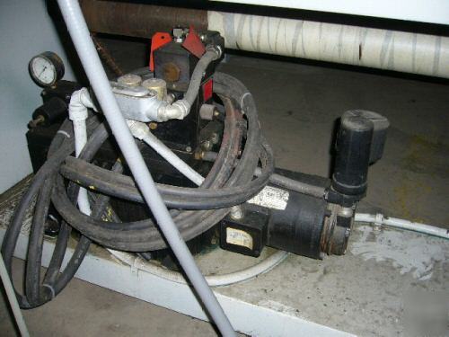 Dusenbery mdl 820 surface slitter rewinder simplex