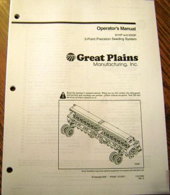 Great plains 2010 2020 seeding system operator's manual