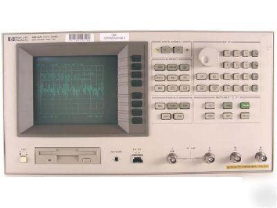 Hp 87510A gain phase analyzer op 001 006 D01 S01