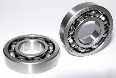 New R8 open ball bearings, 1/2
