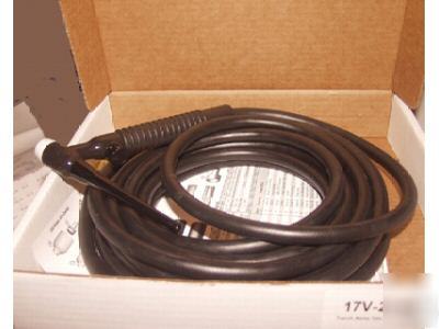 New SR17V-25 w/gas valve wp-17 tig torch 1PC 25FT