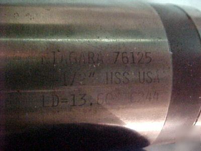 New niagara cutter six flute single end hss combo shank 