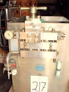 Rannie apv crepaco homogenizer - max 8700 psi, 28.5 gph