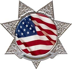 Sheriff decal reflective 12
