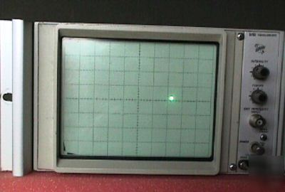 Tektronix 5110 oscilloscope mainframe w/ 5A18N & 5B10N