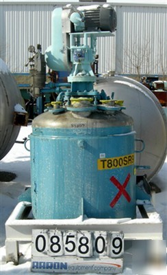 Used: pfaudler reactor, 200 gallon, 316 stainless steel
