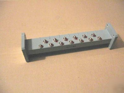 Wr-112 waveguide filter 203.2MILLIMETER long (8 inch) 