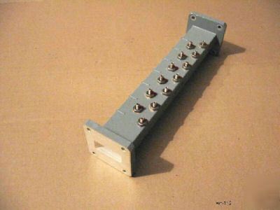 Wr-112 waveguide filter 203.2MILLIMETER long (8 inch) 