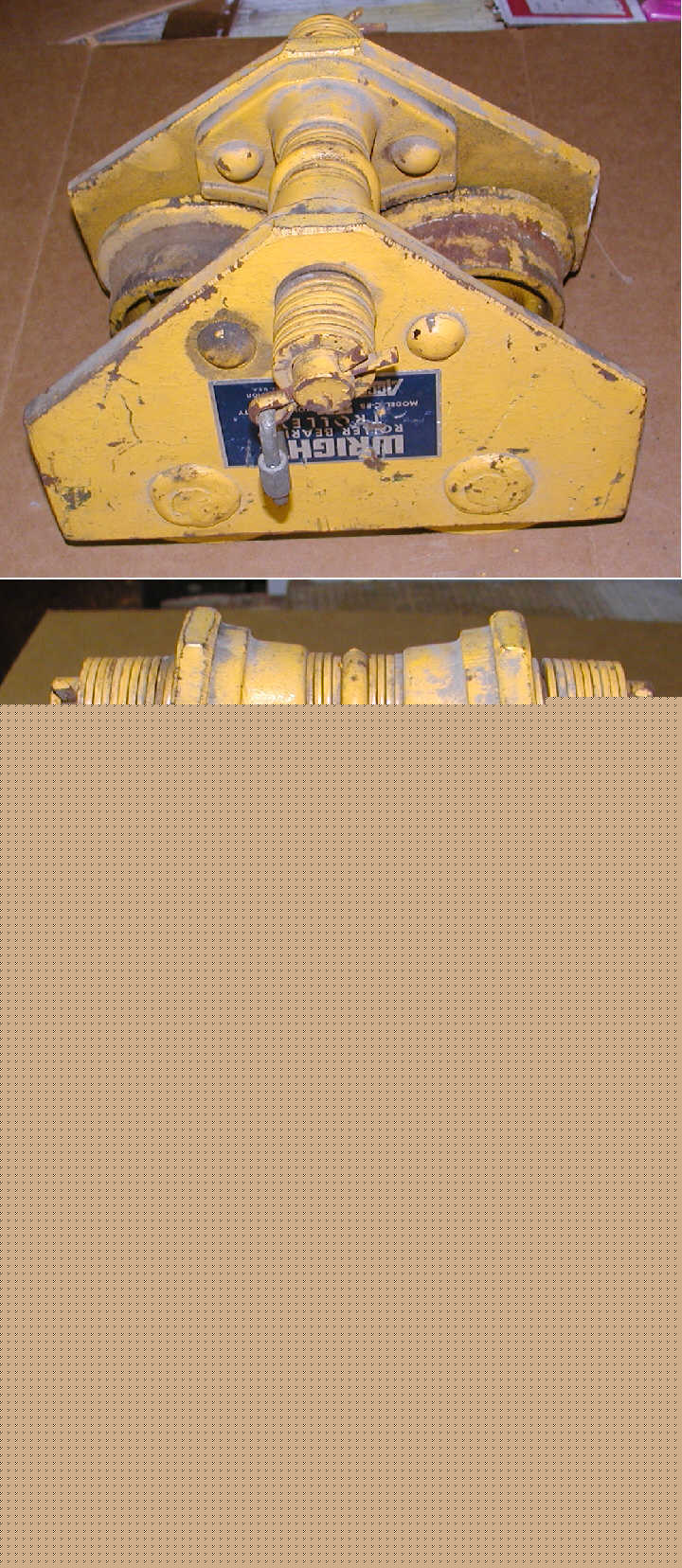 Wright 1 ton i-beam trolley chain hoist tool