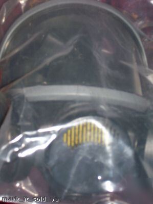  msa ultratwin full facepiece respirator sz s