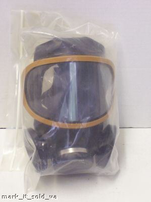 msa ultratwin full facepiece respirator sz s