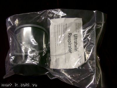  msa ultratwin full facepiece respirator sz s
