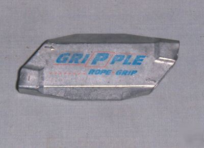 Gripple rope grip 3.00 mm : 1/8 in. 440 lb. load nos