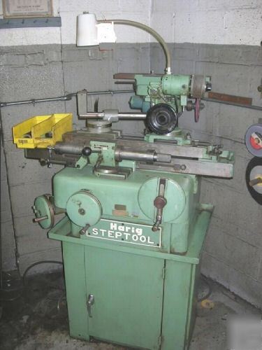 Harig cutter grinder machine loaded step tool air flow 