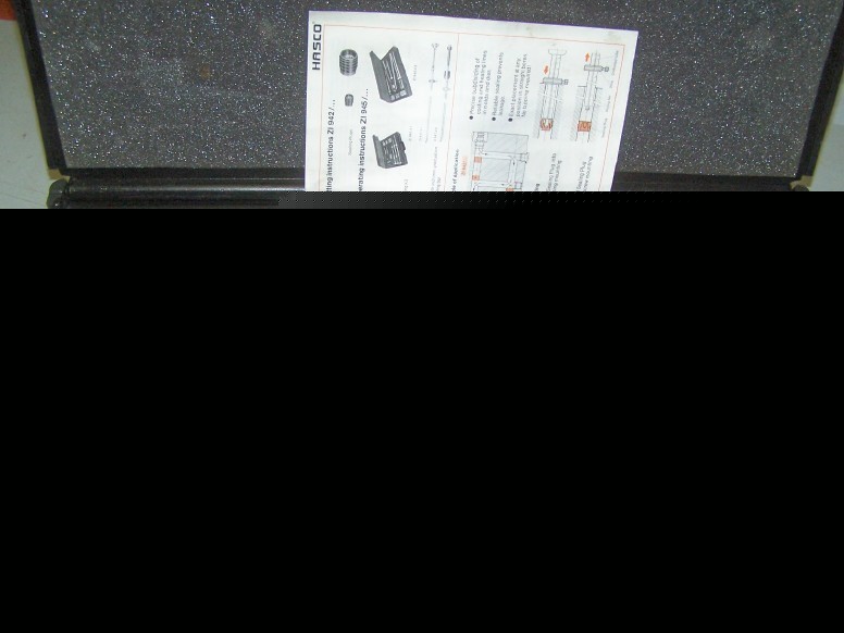 Hasco mold sealing plug mounting kit zi 945
