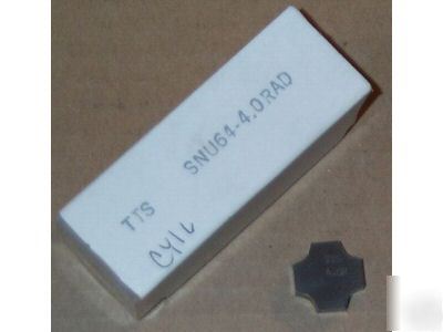 100 snu 64-4.0 rad carbide inserts