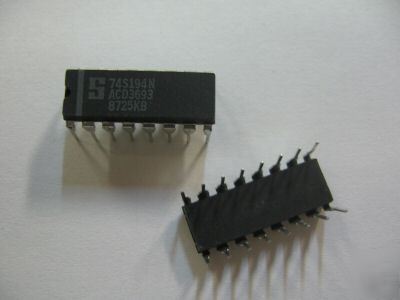 25PCS p/n 74S194N ; obselete ics 4-bit pipo shift reg