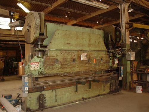 300 ton cincinnati series 120 mechanical press brake