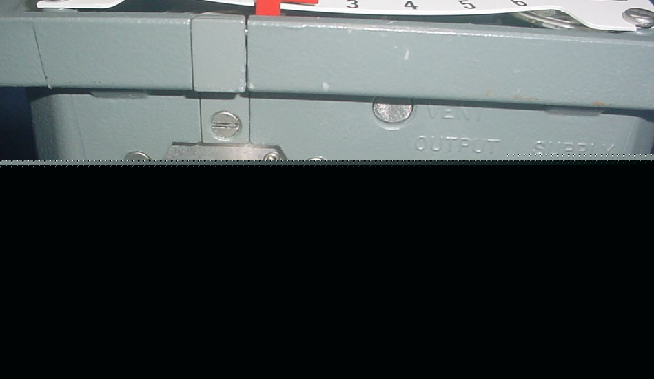 Acco bristol 624-ii pressure gauge 0--6