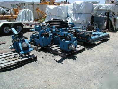 Air caster load moving system, 80000LB capacity