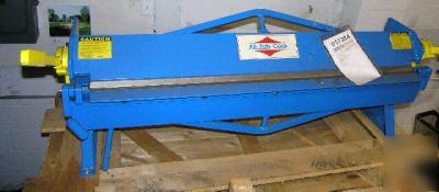 All fab model 4816L floor model hand apron brake