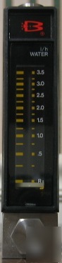 Brooks ar-mite 37 flow indicator model 3750 ar mite