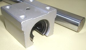 Cnc linear 2D/3D slide system xyz xy shaft/rail + truck
