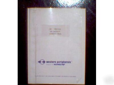 Dec compatible tape controller diagnostic manual