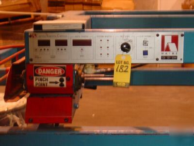 Haire gl iii box gluer w/ nordson pro blue 10 melter