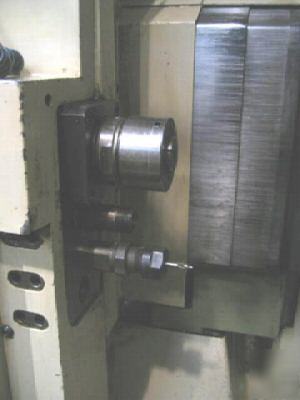 Hardinge conquest st-20 sws, '95, swiss-style cnc lathe