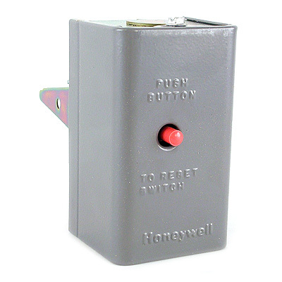 Honeywell/tradeline limit control manual reset L4029E