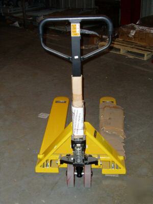 Industrial pallet jack, hydraulic forklift, fork lift