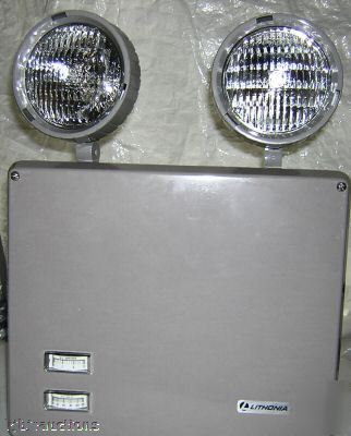 Lithonia nema 4 4X battery emergency lighting light 