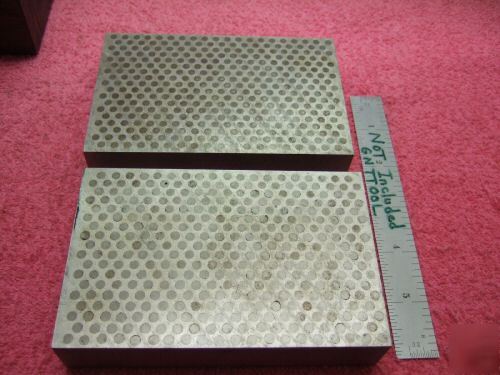 Magnetic blocks toolmaker/machinist surface grinder wow