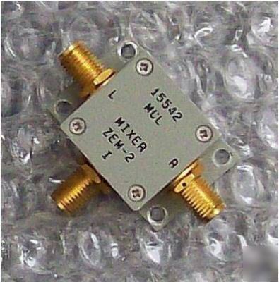 Minicircuits rf mixer, zem-2 , tested, 0.5-2 ghz , sma