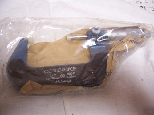 New digit outside micrometers/combimice/mitutoyo mgf. 