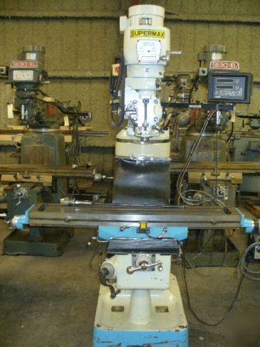 Supermax / yci vertical turret milling machine