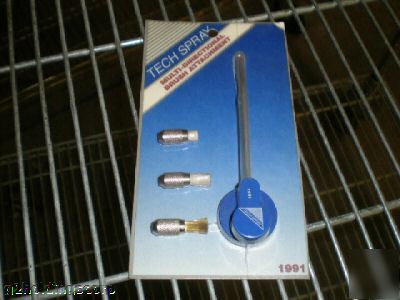 Tech spray multi-directional brush attachment 1991