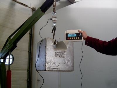 Tension-load cell-digital-hanging crane scale 500LBS