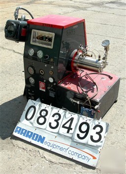 Used: premier horizontal supermill, model sml-1.5. 1.5