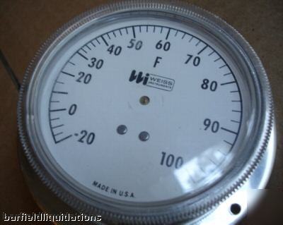 Weiss 66-257 -20 to 100 thermometer temperature tester