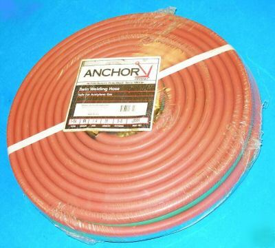 New anchor LB504 50' dual acetylene hose