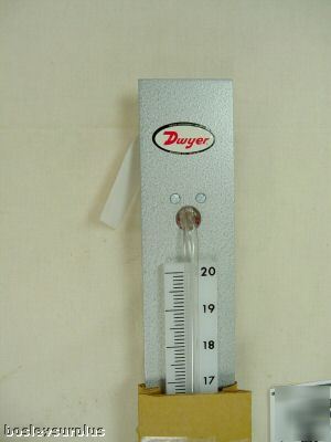 New dwyer 1235-20-d well-type manometer lot of 2