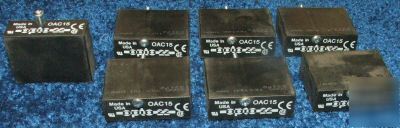 New lot of 7 opto 22 relays
