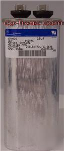 15 uf mfd 370 / 440 vac run capacitor made by ge 