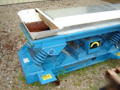 24â€ x 96â€ kinergy corp vibrating conveyor (4606)