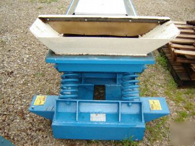 24â€ x 96â€ kinergy corp vibrating conveyor (4606)