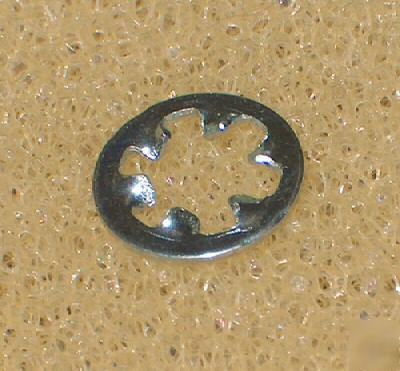 50PC . washers internal locking #4 (M3) 