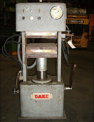 Dake 25 ton hydraulic laboratory press 